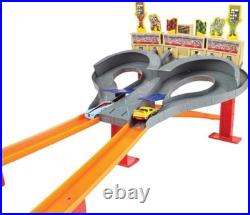 Toy Car Track Set Super Speed Blastway Dual-Track Racing Playset 164 Scale