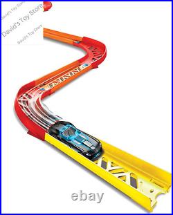 Toy Car Track Set, Track Builder Unlimited Playset Premium Curve Pack, 16 Compon