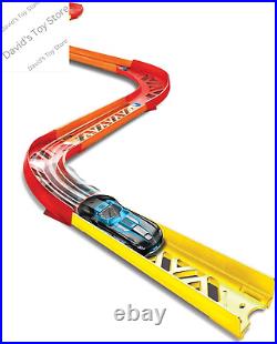 Toy Car Track Set, Track Builder Unlimited Playset Premium Curve Pack, 16 Compon