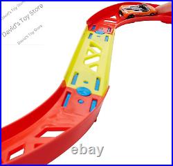 Toy Car Track Set, Track Builder Unlimited Playset Premium Curve Pack, 16 Compon