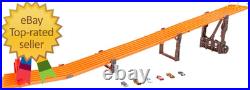Toy Car Track Set with Lights, Sounds & 6 164 Scale Vehicles, Super 6-Lane Race Toy Car Track Set with Lights, Sounds & 6 164 Scale Vehicles, Super 6-Lane Race