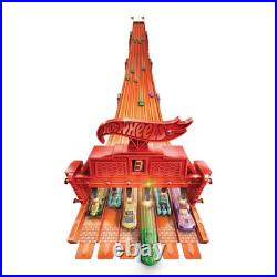 Toy Car Track Set with Lights, Sounds & 6 164 Scale Vehicles, Super 6-lane Race Toy Car Track Set with Lights, Sounds & 6 164 Scale Vehicles, Super 6-lane Race