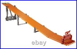 Toy Car Track Set with Lights, Sounds & 6 164 Scale Vehicles, Super 6-lane Race Toy Car Track Set with Lights, Sounds & 6 164 Scale Vehicles, Super 6-lane Race