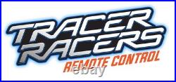 Tracer Racers Glow Dark Super Loop Speedway Track Set 2 Cars Dual Racing Blue