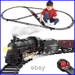 Train Set with Remote ControlElectric Train Track Around Christmas Tree WithCar
