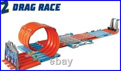 Transforming Toy Car Track Set with Storage
