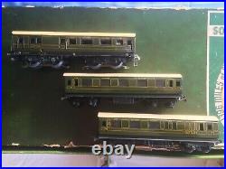 Trix Twin Bassett-lowke 3 Car Southern Electric Set 3 Rail For Trix Track