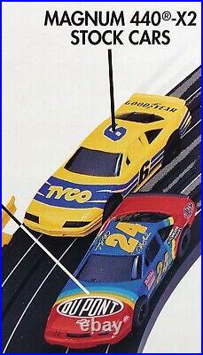 Tyco 6213 JOEL TAZMAN FEATURED Stock Car Challenged HO Track Set RARE and NEW