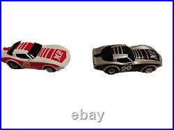 Tyco Daredevil Cliff Hangers HO Scale Slot Car Set-COMPLETE WITH CARS