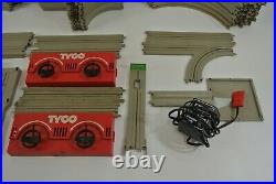 Tyco Electric Trucking Slot Car Track Set Gray Vintage/Retro Hong Kong Complete