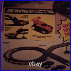 Tyco Fast Traxx Electric Racing Slot Car Track Vintage Tyco Fast Traxx Electric Racing Slot Car Track Vintage