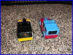Tyco Jeep CJ Snake-Track 1980s Vintage Slot Car Race Track Set Near Complete