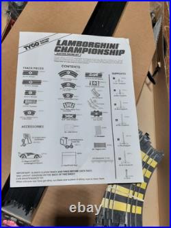 Tyco, Lamborghini Championship, 2 New Cars, 2 New Controllers, New Track, Never Used Tyco, Lamborghini Championship, 2 New Cars, 2 New Controllers, New Track, Never Used