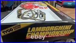 Tyco, Lamborghini Championship, 2 New Cars, 2 New Controllers, New Track, Never Used Tyco, Lamborghini Championship, 2 New Cars, 2 New Controllers, New Track, Never Used