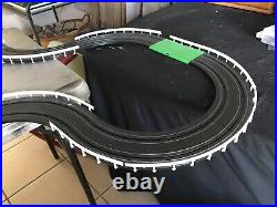 Tyco Machron Aurora Afx Slot Car Double Loop Track Set