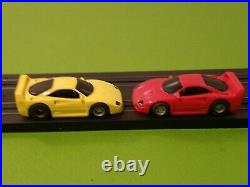 Tyco/Mattel HO Scale Slot Car 6 in 1 Race Track Set Complete/Lot with2 440x2 Cars