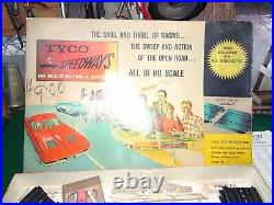 Tyco Speedways HO Slot Cars Set Track, Transformer, Controllers, etc