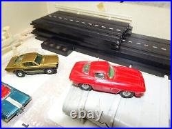 Tyco Speedways HO Slot Cars Set Track, Transformer, Controllers, etc