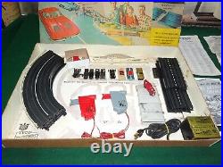 Tyco Speedways HO Slot Cars Set Track, Transformer, Controllers, etc