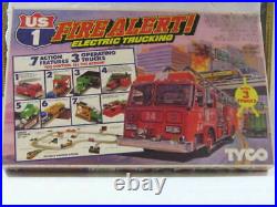 Tyco US 1 Fire Alert Electric Trucking Set Slot Car Track set NEW IN BOX