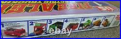 Tyco US 1 Fire Alert Electric Trucking Set Slot Car Track set New in Box #3214