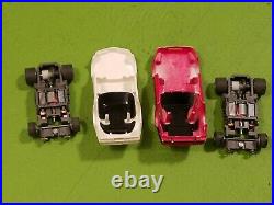 Tyco Zero Gravity Cliff Hangers HO Slot Car Race Track Set Complete/Lot 2 Cars