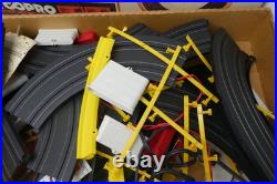 TycoPro Competition Lighted Racing System Electric Slot Car Race Track Untested