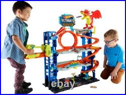 Ultimate Garage Track Set with 2 Die-Cast Cars Hot Wheels City Playset Ultimate Garage Track Set with 2 Die-Cast Cars Hot Wheels City Playset