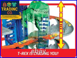 Ultimate Garage Track Set with 2 Toy Cars, City Playset with Multi-Level Side-B