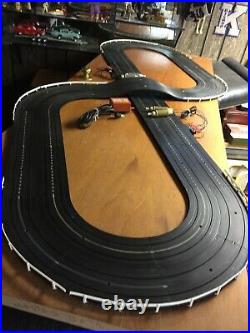 Unique Quick Setup Aurora Model Motoring Ho Custom 4 Lane Slot Car Track Set