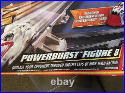 VERY-RARE 2007 Mattel Speed Racer Hot Wheels PowerBurst Figure 8 Track Set-NIB