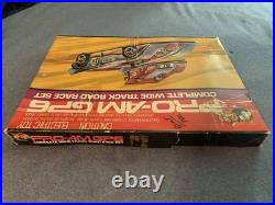 VG Vintage 1973 Riggen 132 Slot Car Pro-Am GP6 WIDE TRACK SET #3201 Revell