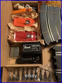 VG Vintage 1973 Riggen 132 Slot Car Pro-Am GP6 WIDE TRACK SET #3201 Revell