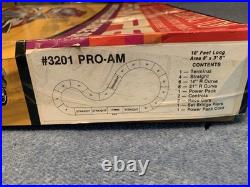 VG Vintage 1973 Riggen 132 Slot Car Pro-Am GP6 WIDE TRACK SET #3201 Revell