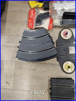 VINTAGE 1965 ELDON SLOT CAR TRACK SET Straight CURVED Controllers 1/32 Cars