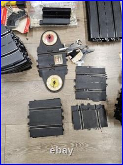 VINTAGE 1965 ELDON SLOT CAR TRACK SET Straight CURVED Controllers 1/32 Cars