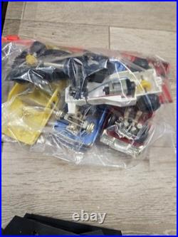 VINTAGE 1965 ELDON SLOT CAR TRACK SET Straight CURVED Controllers 1/32 Cars