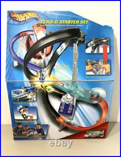 VINTAGE HOT WHEELS ZERO-G STARTER TRACK SET With MOTORIZED POWER CHARGER 2003 NEW