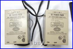 VINTAGE THUNDER JET 500 SLOT CAR & TRACK w 6 CARS MODEL TRAIN SET AS IS