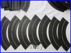 VINTAGE THUNDER JET 500 SLOT CAR & TRACK w 6 CARS MODEL TRAIN SET AS IS