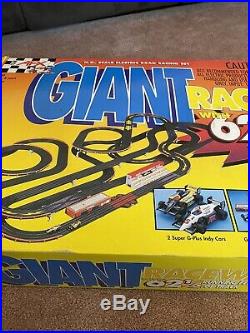VTG AFX Tomy Super G-Plus Giant Raceway Slot Car Track Set Model 9868 Untested
