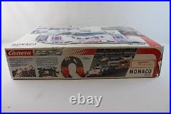 VTG Carrera Profi #70200 Monaco 140 Scale Slot Car Track Set in Box with Cars