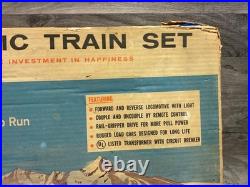 VTG Lionel 5 Car Steam Electric Train Freight Set Figure 8 Track Layout Tested