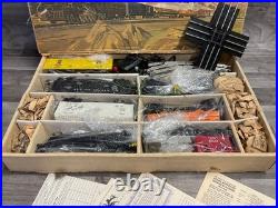 VTG Lionel 5 Car Steam Electric Train Freight Set Figure 8 Track Layout Tested