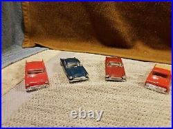 Vintage 1966 Ideal Motorific Alcan Highway Track/2 tested Car/4 bodies/Complete