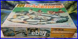 Vintage 1967 Ideal toy Co Motorific Champion Racerific Slot Car Track Set In Box