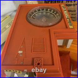 Vintage 1968 Mattel Hot Wheels Super-Charger Sprint Set Track with Box & Extras
