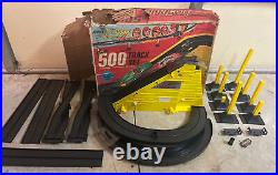 Vintage 1969 Topper Toys Johnny Lightning 500 Track Set Complete Track 1 Car