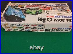 Vintage 1970 Mattel Sizzlers Fat Track Big O Layout Race Set #6009