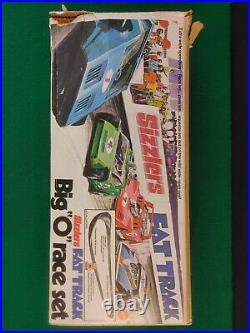 Vintage 1970 Mattel Sizzlers Fat Track Big O Layout Race Set #6009